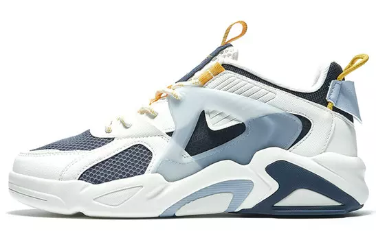 Кроссовки для скейтбординга Fengxing 1.0 мужские с низким верхом белого/синего/черного цвета Xtep