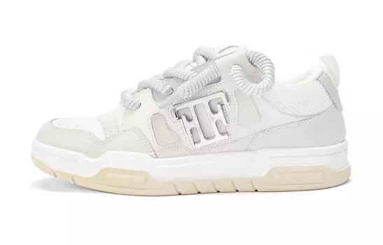 Кроссовки для скейтбординга Flying Fish Series для мужчин с низким верхом, белый/желтый Fernanda Franklin