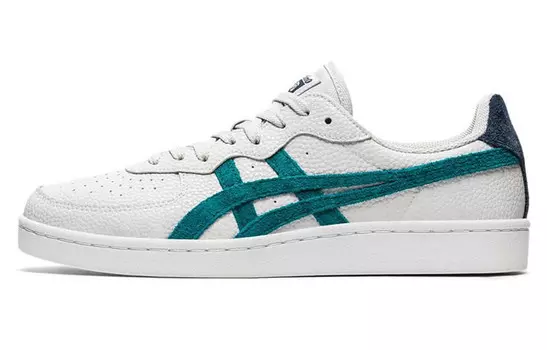Кроссовки для скейтбординга GSM унисекс с низким верхом, белые/зеленые Onitsuka Tiger