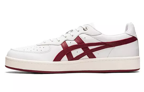 Кроссовки для скейтбординга GSM унисекс с низким верхом бежево-красные Onitsuka Tiger