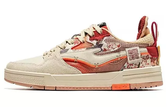 Кроссовки для скейтбординга Honor Of Kings X женские с низким верхом Erke, цвет Warm flax brown