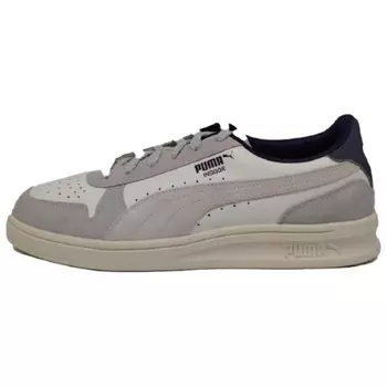Кроссовки для скейтбординга INDOOR Unisex Low-Top Бело-серо-темно-синий Puma
