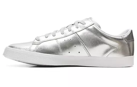 Кроссовки для скейтбординга LawnShip Series, унисекс, низкие, серебристо-белые Onitsuka Tiger