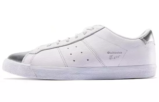 Кроссовки для скейтбординга LawnShip унисекс с низким верхом, белые/серебристые Onitsuka Tiger