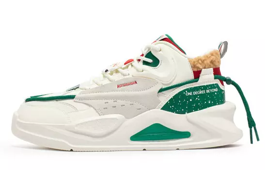 Кроссовки для скейтбординга Life Collection мужские с низким верхом Feather White/malachite 361°