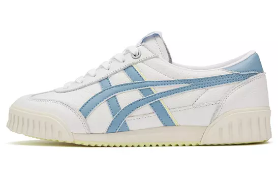 Кроссовки для скейтбординга Machu Racer женские низкие белые/синие Onitsuka Tiger