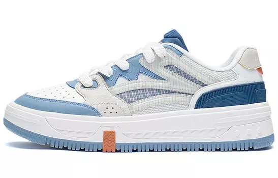 Кроссовки для скейтбординга мужские низкие Cloud White / Lime Blue Lining
