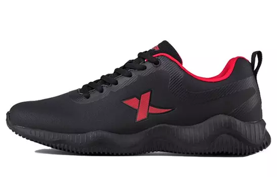 Кроссовки для скейтбординга мужские низкие красные/черные Xtep