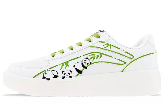 Кроссовки для скейтбординга мужские низкие зеленые/черные Lining