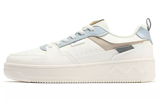 Кроссовки для скейтбординга мужские с низким верхом Feather White/Cosmic Gray 361°