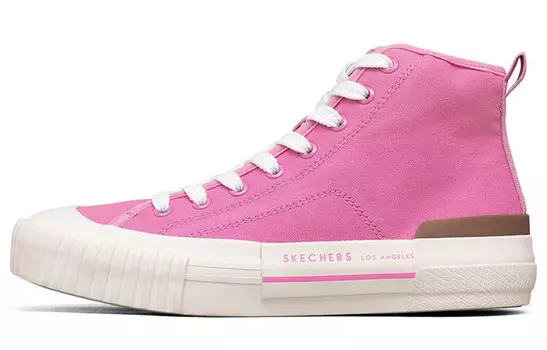 Кроссовки для скейтбординга New Moon женские, высокие, розовые Skechers
