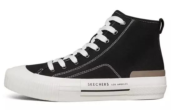 Кроссовки для скейтбординга New Moon женские, высокие, черные Skechers