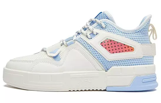 Кроссовки для скейтбординга NFO женские, низкие, белый/синий 361°