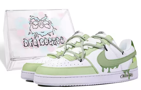 Кроссовки для скейтбординга Nike Court Vision 1 унисекс, светло-зеленый