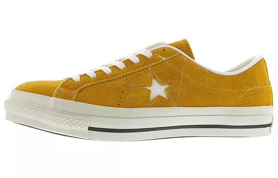 Кроссовки для скейтбординга One Star, унисекс, низкие, желтые/белые Converse