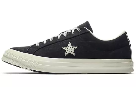 Кроссовки для скейтбординга One Star, унисекс, низкие, черные/белые Converse