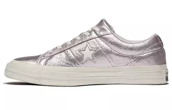 Кроссовки для скейтбординга One Star женские с низким верхом, розовые Converse
