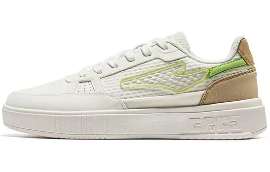 Кроссовки для скейтбординга Pinellia Ternata мужские с низким верхом белого цвета Erke