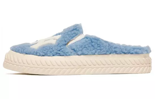 Кроссовки для скейтбординга Playball Mule унисекс с низким верхом синего цвета Mlb