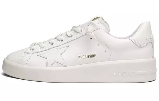 Кроссовки для скейтбординга Purestar женские, низкие, белые Golden Goose