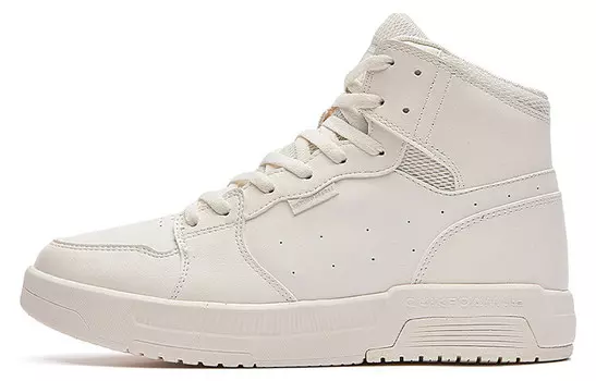 Кроссовки для скейтбординга QU!KFOAM женские с высоким берцем, белый 361°