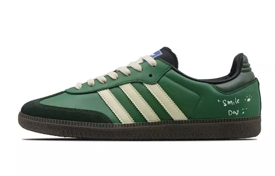 Кроссовки для скейтбординга SAMBA OG, унисекс, низкие, черный/белый Adidas Originals