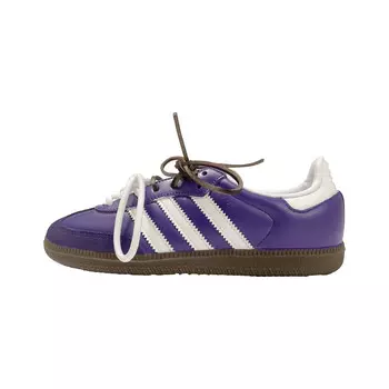 Кроссовки для скейтбординга SAMBA OG, унисекс, низкие, фиолетовый/белый Adidas Originals