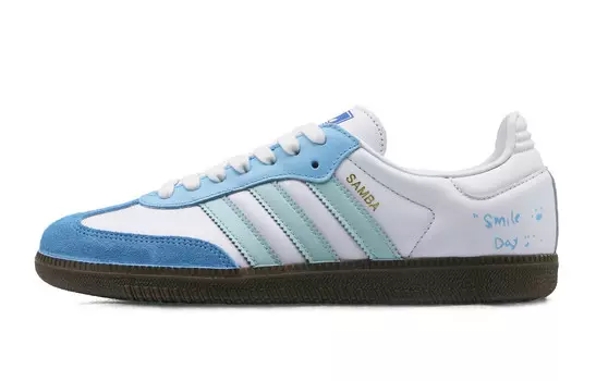 Кроссовки для скейтбординга SAMBA OG, унисекс, низкие, черный/белый Adidas Originals