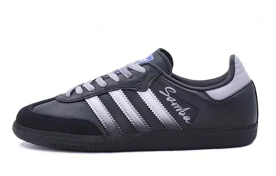Кроссовки для скейтбординга SAMBA OG, унисекс, низкие, черный/белый Adidas Originals