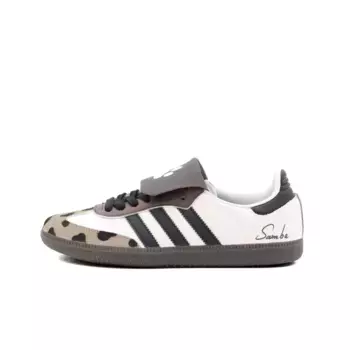 Кроссовки для скейтбординга Samba Unisex Low-Top White/Brown Adidas Originals