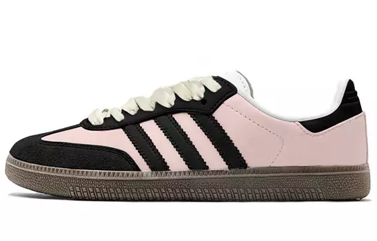 Кроссовки для скейтбординга Samba, унисекс, низкие, черный Adidas Originals