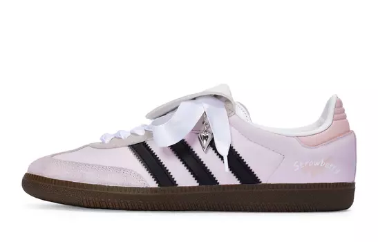 Кроссовки для скейтбординга Samba, унисекс, низкие, черный Adidas Originals