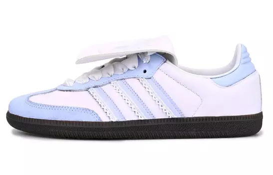 Кроссовки для скейтбординга Samba, унисекс, низкие, фиолетовый Adidas Originals