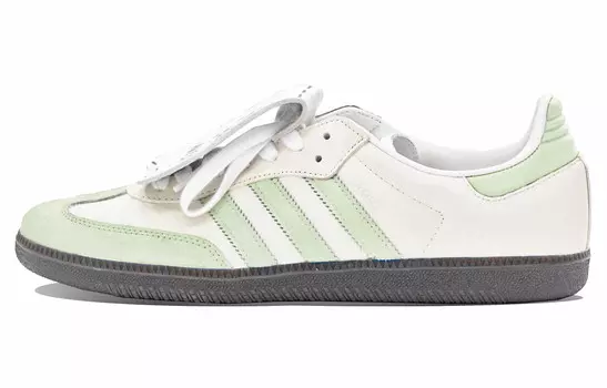 Кроссовки для скейтбординга Samba, унисекс, низкие, зеленый Adidas Originals