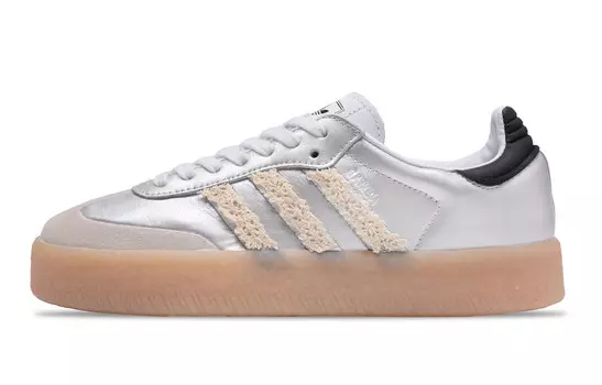 Кроссовки для скейтбординга SAMBAE женские, низкие, белый Adidas Originals