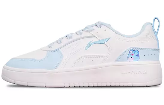 Кроссовки для скейтбординга Spike Years женские, низкие, белые/синие Lining