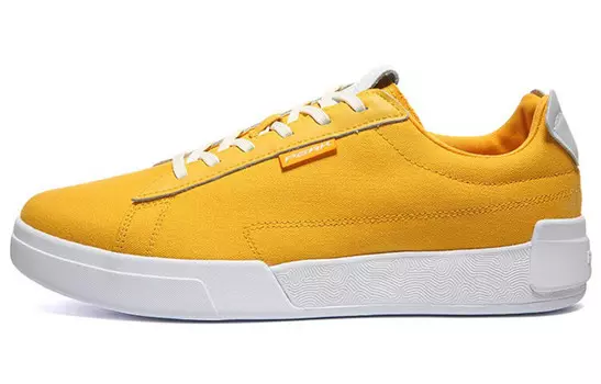 Кроссовки для скейтбординга State Pole, мужские, низкие, оранжево-желтые Peak