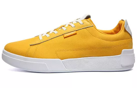 Кроссовки для скейтбординга State Pole женские с низким верхом оранжево-желтые Peak