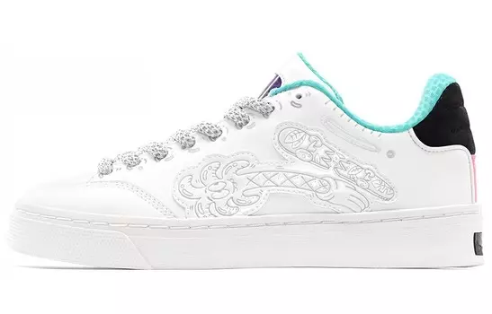 Кроссовки для скейтбординга Steven Harrington X Wave женские, низкие, белые Lining
