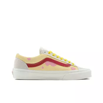 Кроссовки для скейтбординга Style 36, унисекс, низкие, розовые/серые Vans