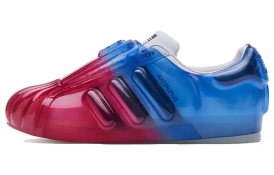 Кроссовки для скейтбординга Superstar Series мужские с низким верхом красновато-синий Adidas Originals