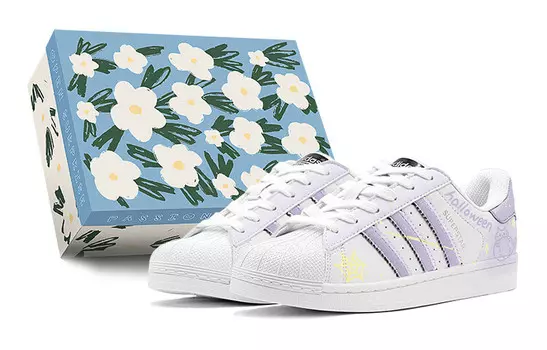 Кроссовки для скейтбординга Superstar Series, унисекс, низкие, желтый Adidas Originals
