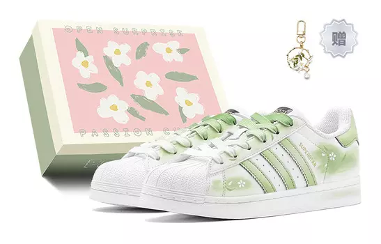 Кроссовки для скейтбординга Superstar Series, унисекс, низкие, белый Adidas Originals
