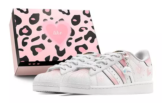 Кроссовки для скейтбординга Superstar Series, унисекс, низкие, белый Adidas Originals