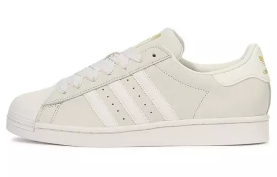 Кроссовки для скейтбординга Superstar Series, унисекс, низкие, бежевый Adidas Originals