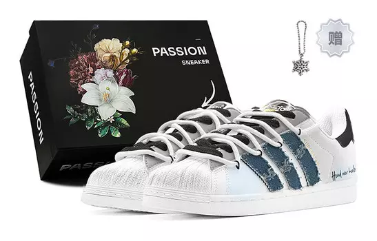 Кроссовки для скейтбординга Superstar, унисекс, низкие, серый Adidas Originals