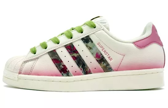 Кроссовки для скейтбординга Superstar женские, низкие, белый Adidas Originals