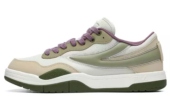 Кроссовки для скейтбординга T88 SKB мужские с низким верхом цвета морской волны, серо-зеленый/серо-зеленый Fila Fusion