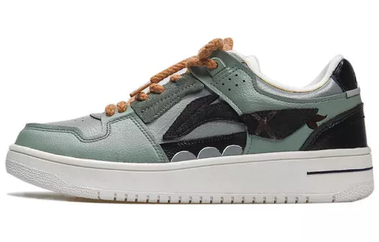 Кроссовки для скейтбординга Tianji Series Men Low-top Mint Green Lining