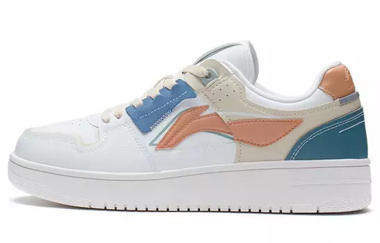 Кроссовки для скейтбординга Tianji Series Men Low-top Cloud White / Crown Blue / Light Cream Brown Lining